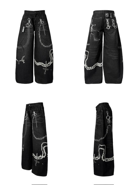 Rosen Kreuz】3D RELIC ARCHIVE TROUSERS | OUR BRAND,Rosen Kreuz