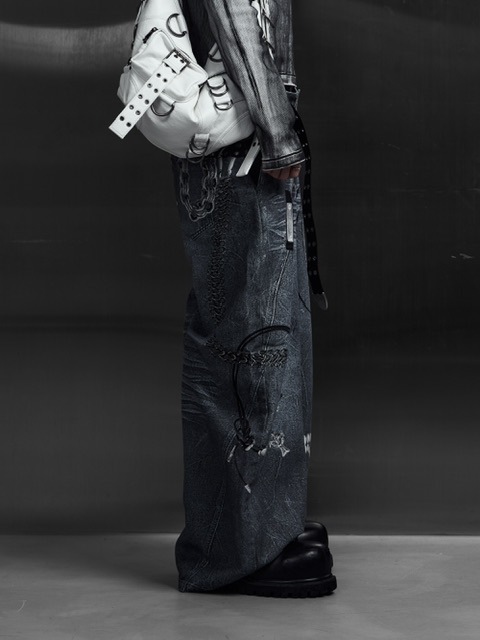 Rosen Kreuz】3D RELIC ARCHIVE TROUSERS | OUR BRAND,Rosen Kreuz