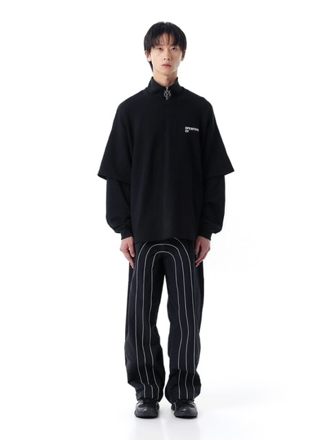 OY】L.T ZIPPER POLA LONG SLEEVE | OUR BRAND,OY | PRESSING