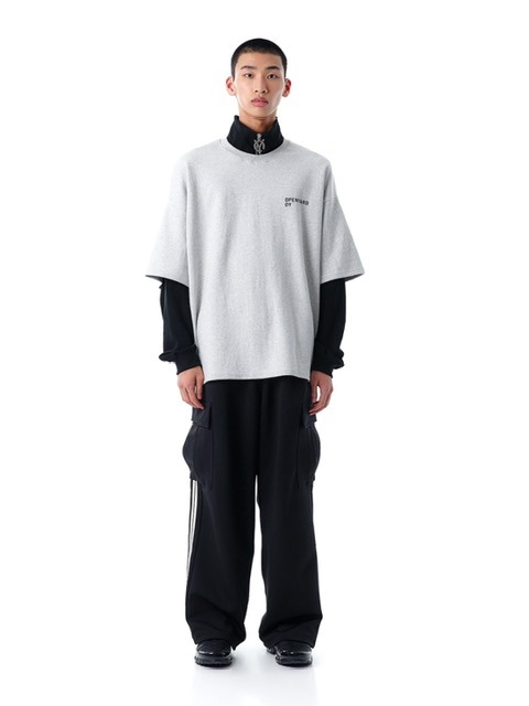 ★OY★L.T ZIPPER POLA LONG SLEEVE-GREY★正規品/韓国直送料込 OY】L.T ZIPPER POLA LONG SLEEVE | OUR BRAND,OY | PRESSING