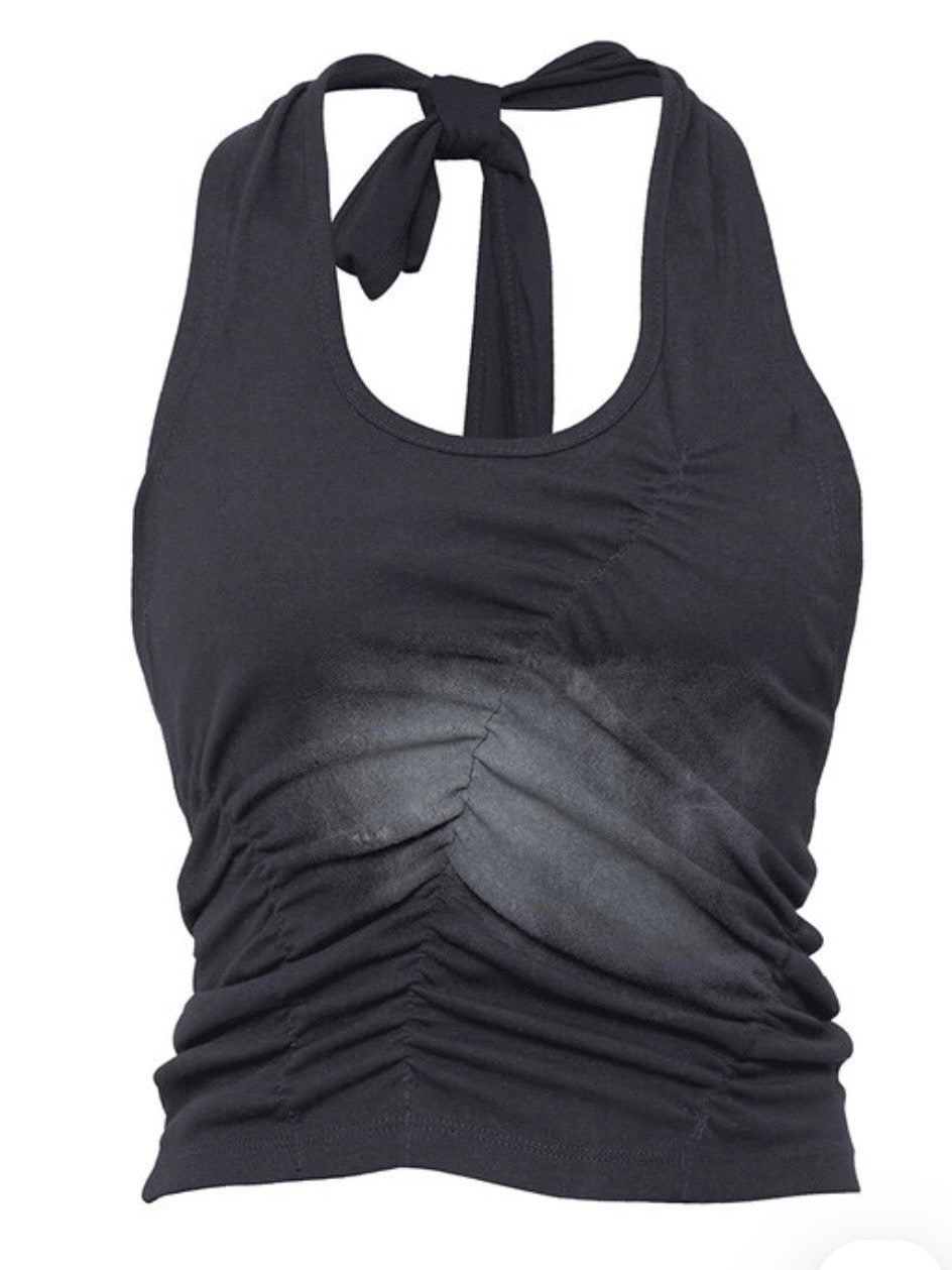 ★FLAREUP★VANISH HALTERNECK TOP FL-124 FLAREUP】Vanish Halterneck Top | OUR BRAND,FLAREUP