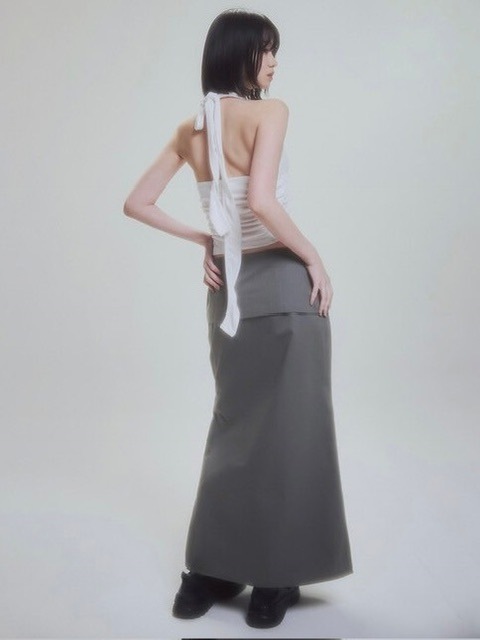 ★FLAREUP★VANISH HALTERNECK TOP FL-124 FLAREUP】Vanish Halterneck Top | OUR BRAND,FLAREUP