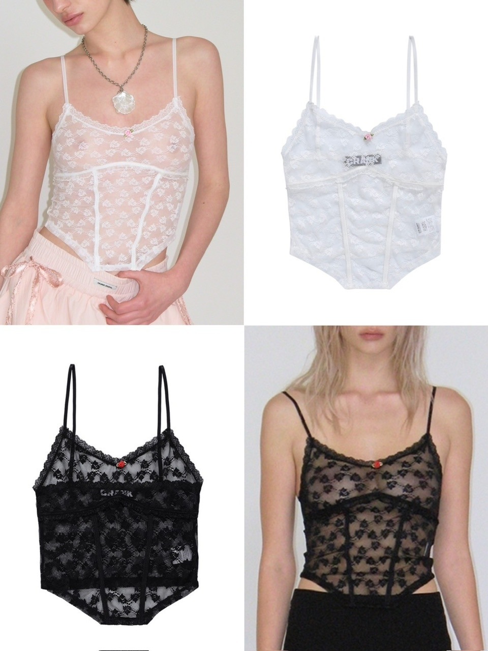 CRANK】LACE CORSET SLEEVELESS | OUR BRAND,CRANK | PRESSING WEB SHOP