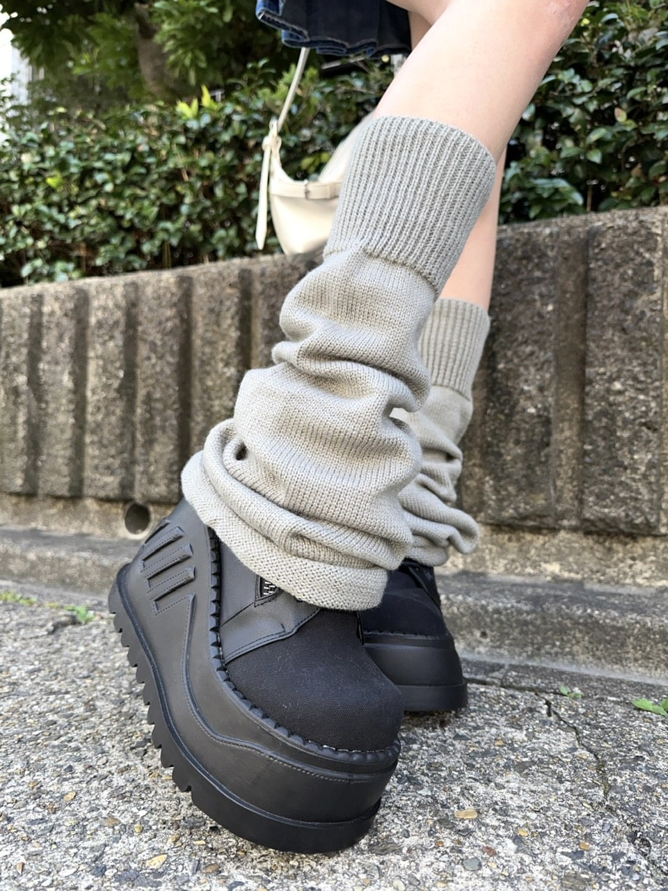 GIUGIU ジウジウ レッグウォーマー アームウォーマー マフラー 2点セット GIUGIU ジウジウ レッグウォーマー アームウォーマー マフラー 2