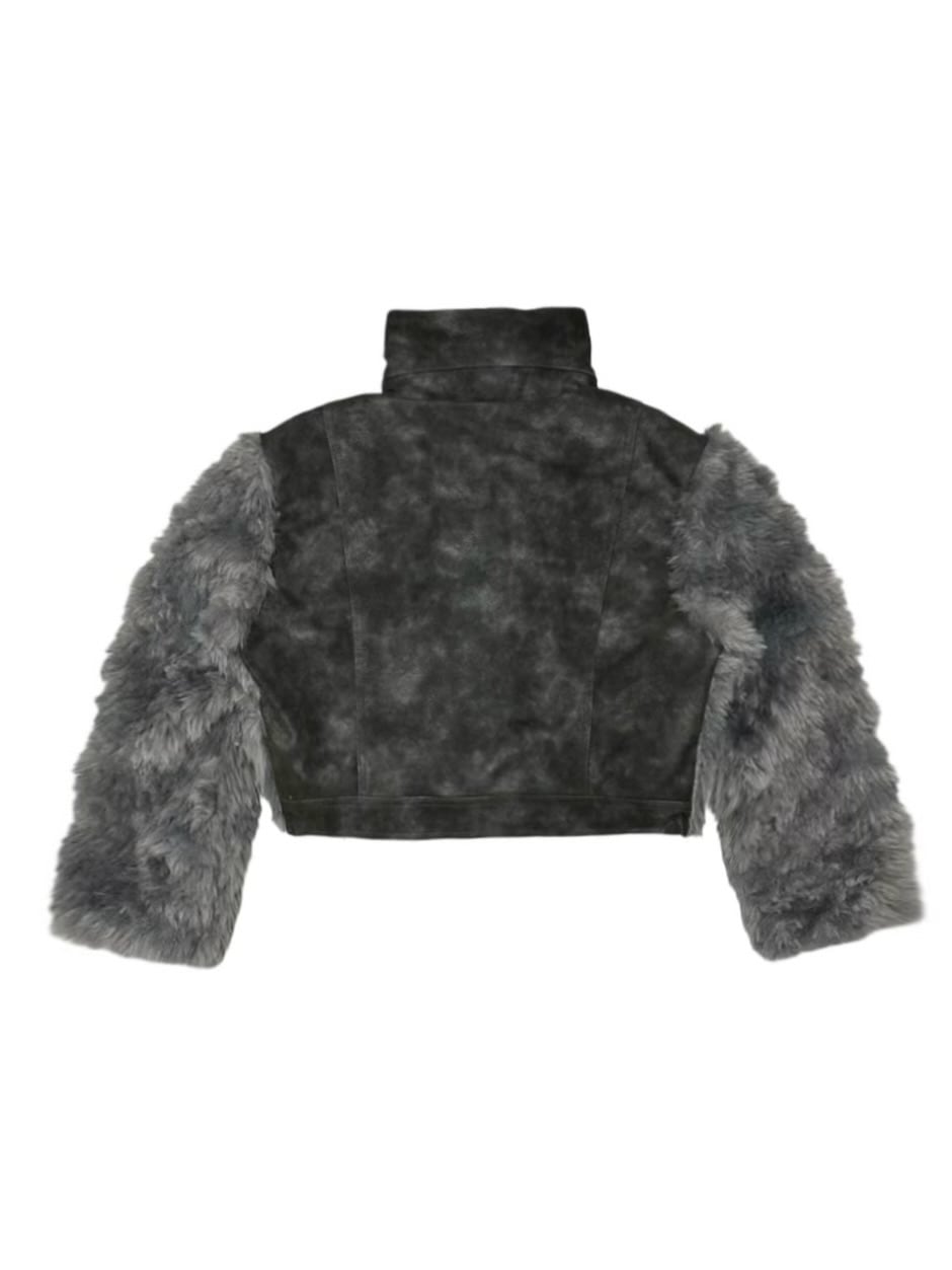 Never mind the XU】suede fur jacket (2color) | OUR BRAND,Never