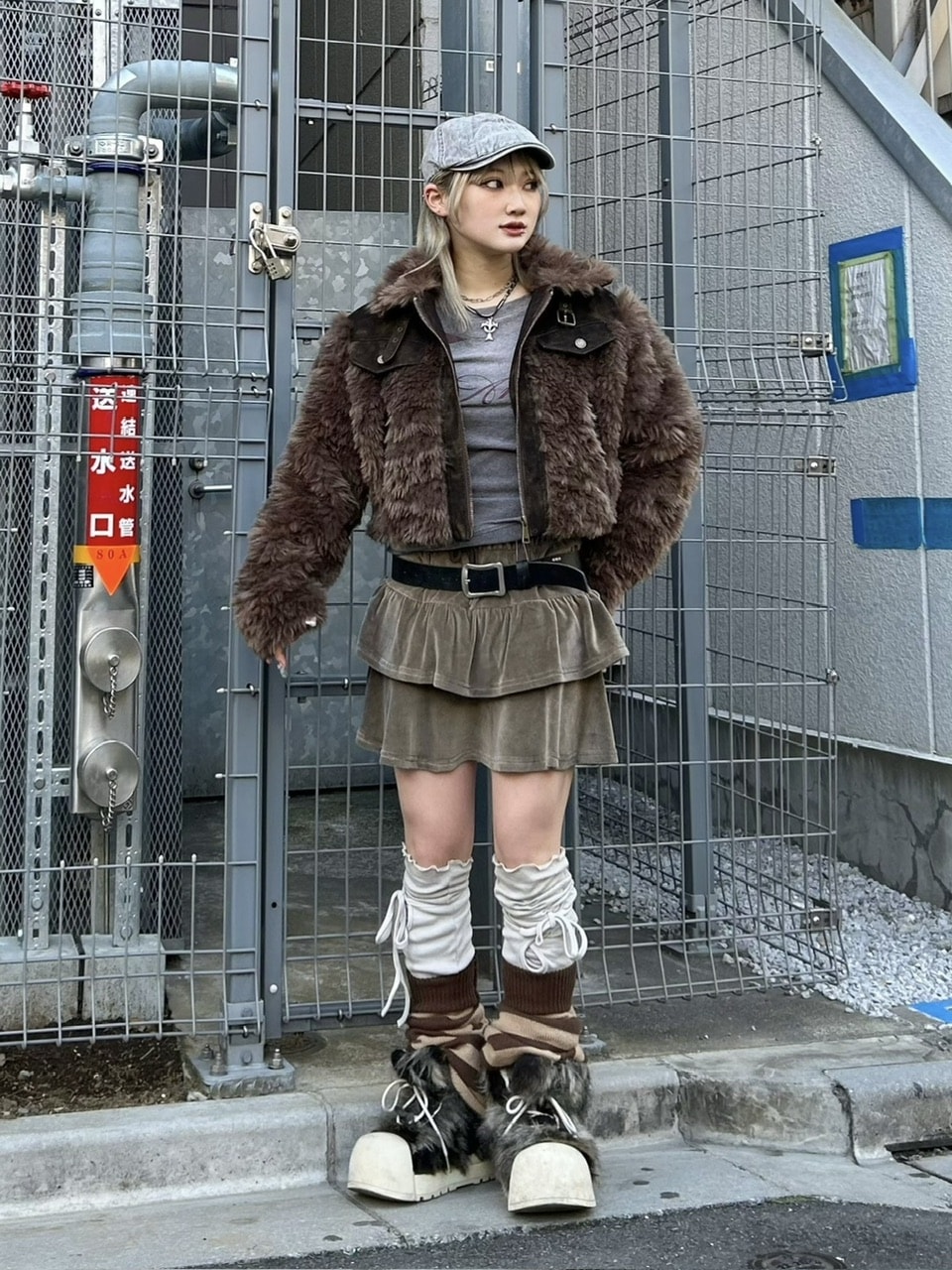 Never mind the XU】suede fur jacket (2color) | OUR BRAND,Never