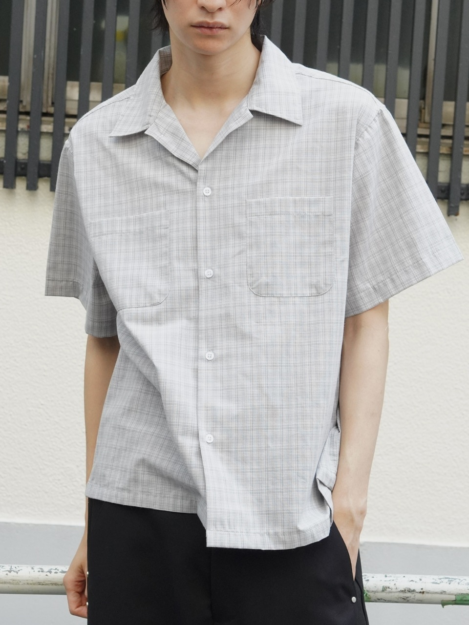 価格41800円【新品タグ付き】CHECK OPEN COLLAR SHIRT WACKO MARIA(ワコマリア) / OMBRE CHECK OPEN COLLAR SHIRT | 公式通販