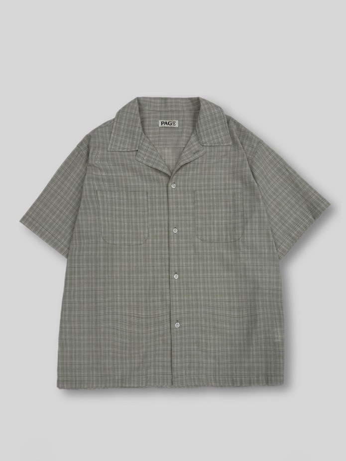 トップス Chikashitsu+ loose check shirt Never mind the XU / Chikashitsu+｜【Chikashitsu +】loose fit