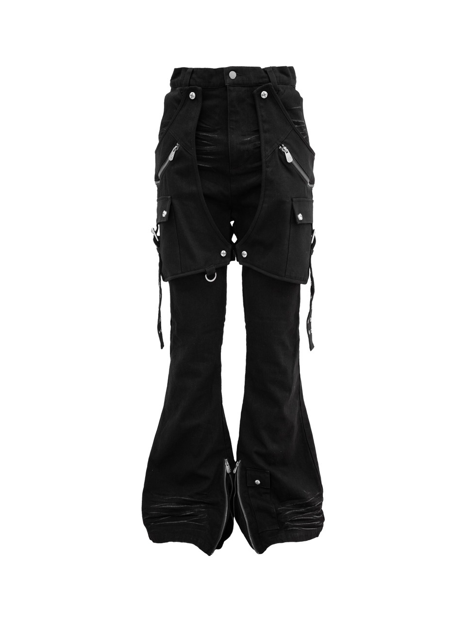 Rosen Kreuz⭐︎3 SIDE BELT BIG WIDE PANTS Rosen Kreuz】SIDE BELT BIG WIDE PANTS (2color) | OUR BRAND