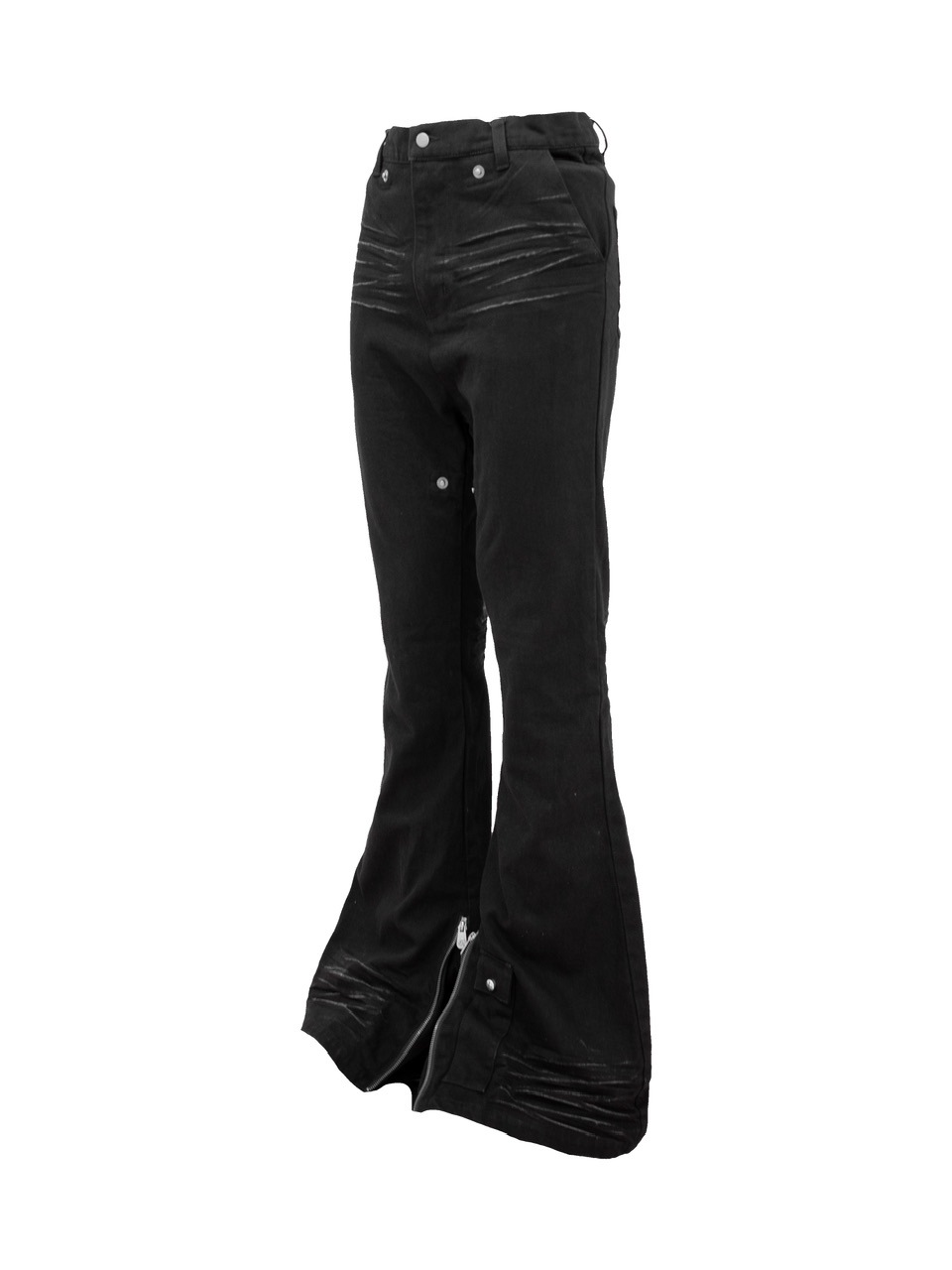 パンツ Rosen Kreuz side zip belt flare pants Rosen Kreuz】side zip belt flare pants | OUR BRAND,Rosen