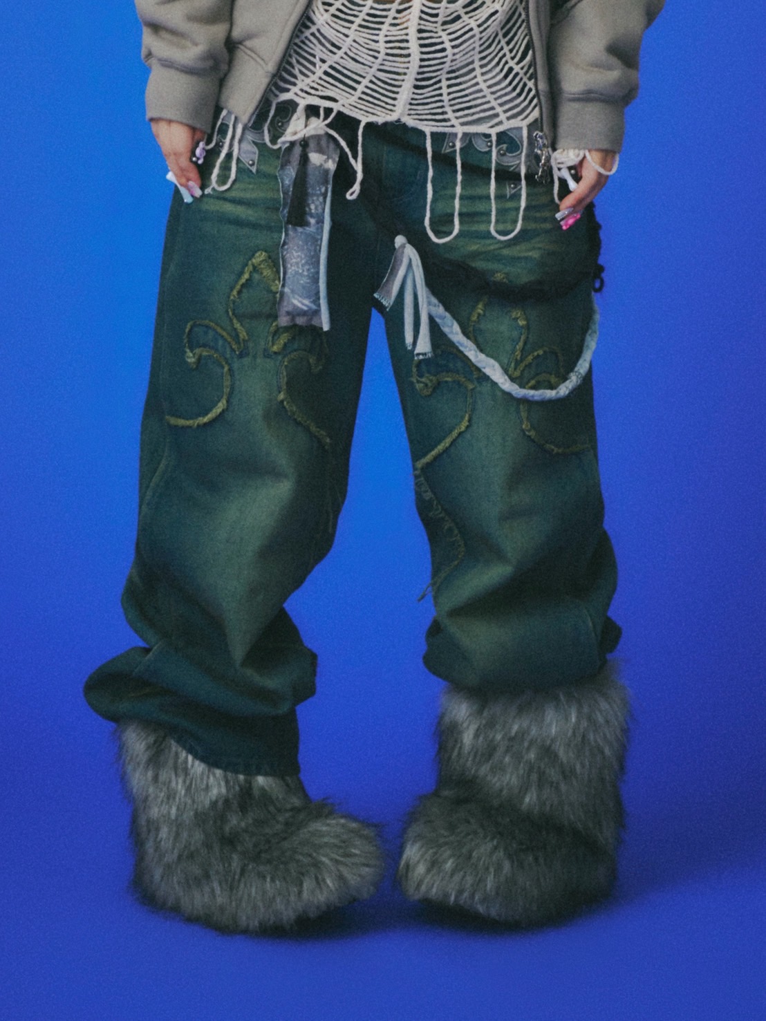 【GALFY】百合の紋紋デニム