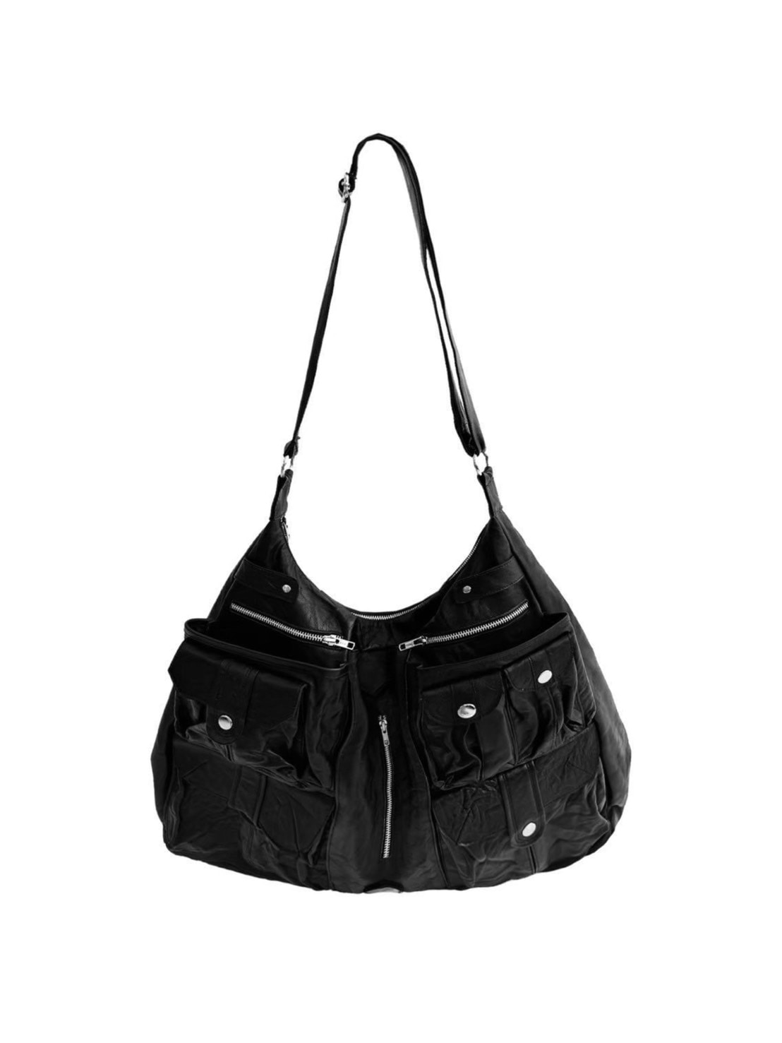 Bear Baggu 黒 国内未発売 haveyoudiedbefore?】Subjugal Leather xBody Bag / 【ハブユーダイド