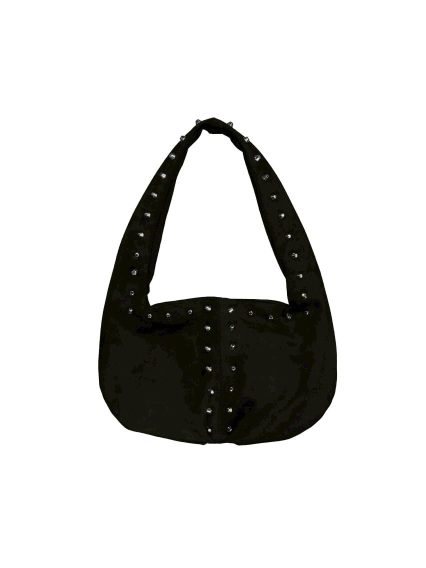 SETUP‐EXE】SUEDE STUDDED SHOULDER BAG / 【セットアップエグゼ