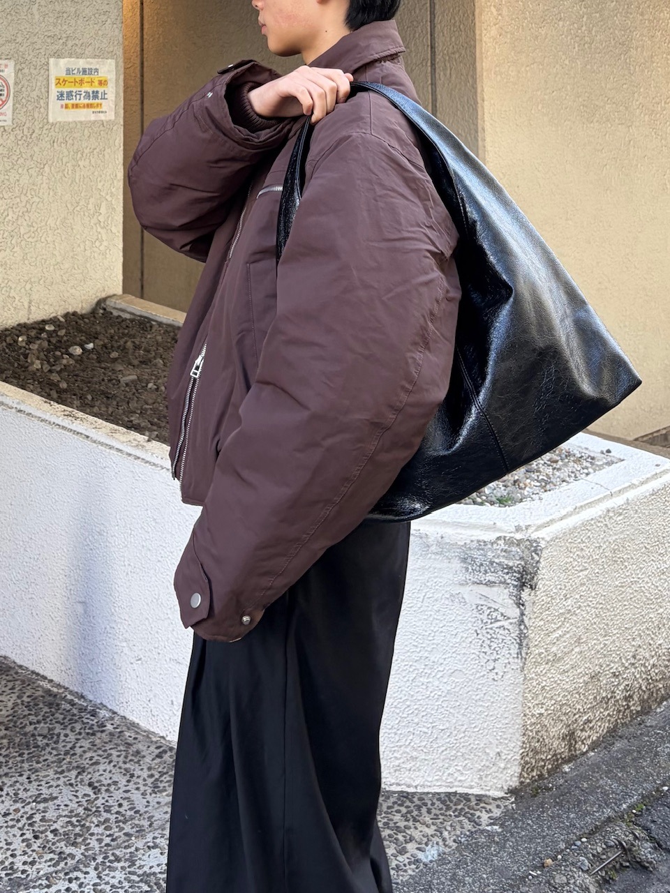 東京店WEB限定受注制【Chikashitsu +】biker short jacket / 【チカシツプラス】バイカーショートジャケット (3color)