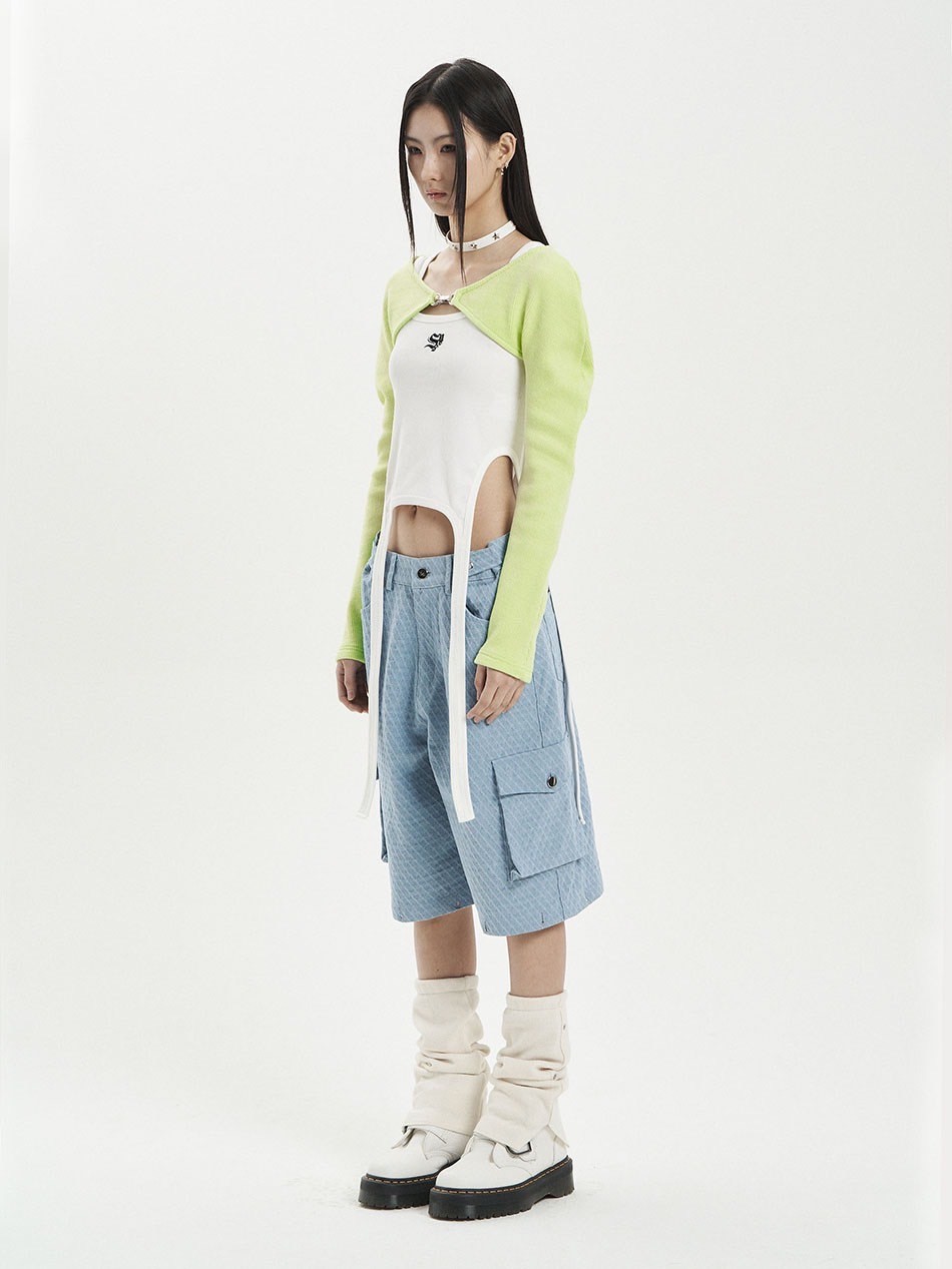 【SETUP‐EXE】STUDDED LEG WARMER