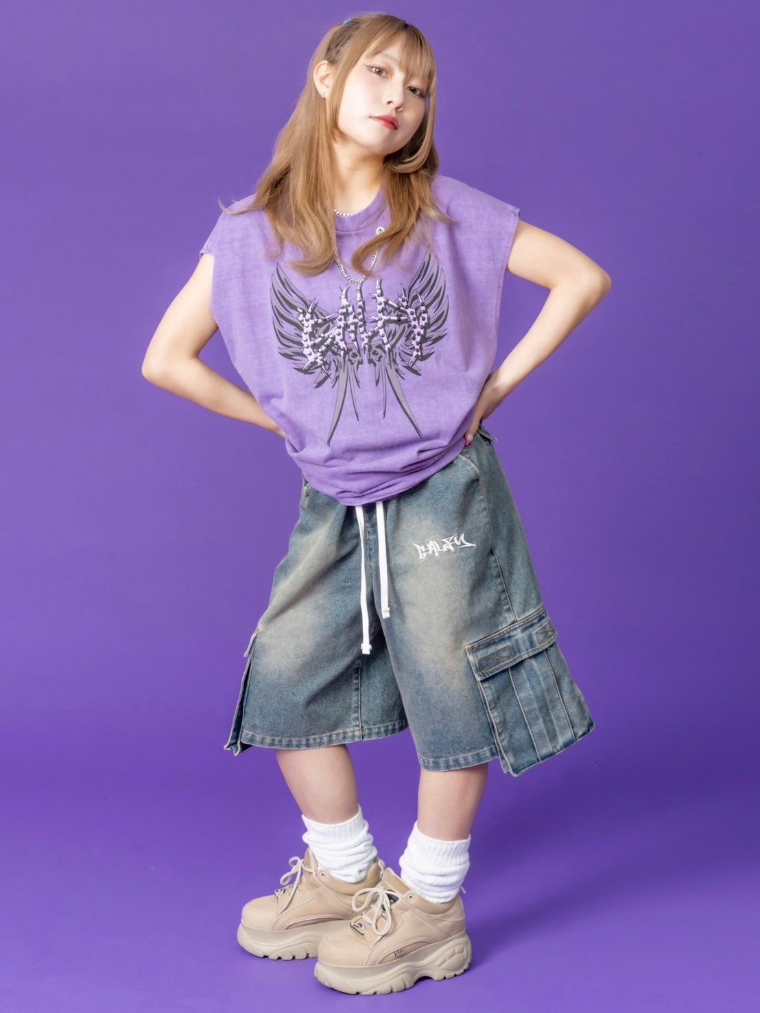 GALFY】ダーティーカーゴショーツ | OUR BRAND,GALFY | PRESSING
