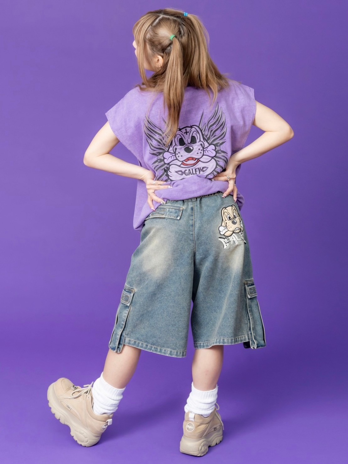 GALFY】ダーティーカーゴショーツ | OUR BRAND,GALFY | PRESSING