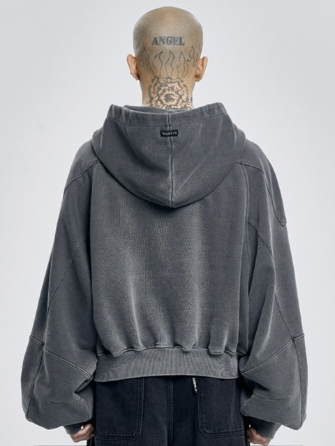 4/18再入荷【AJOBYAJO】Vintage Pigment Zip-Up Hoodie | OUR