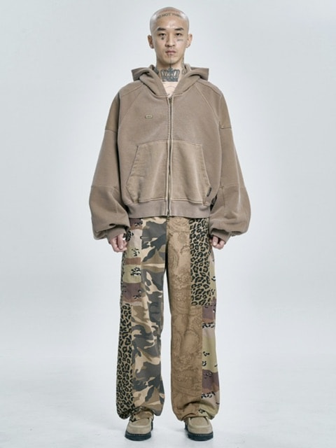 GROVE アイボリー ジップアップジャケット NVRFRGT - 【25SS】クロップド ジップアップ ジャケット
