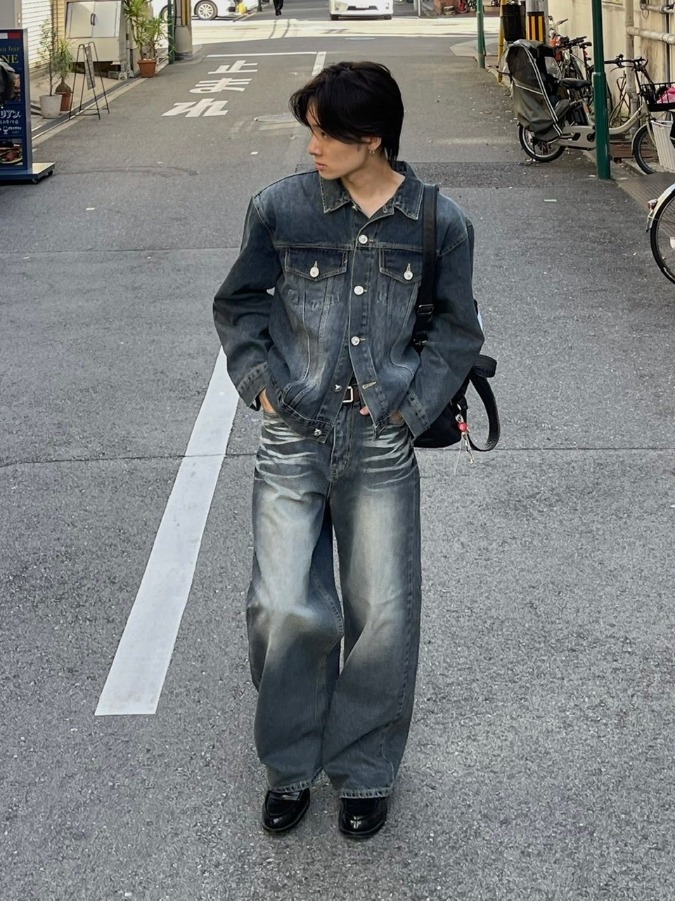 パンツ 5 years aged japan straight jeans 5 years aged japan straight jeans