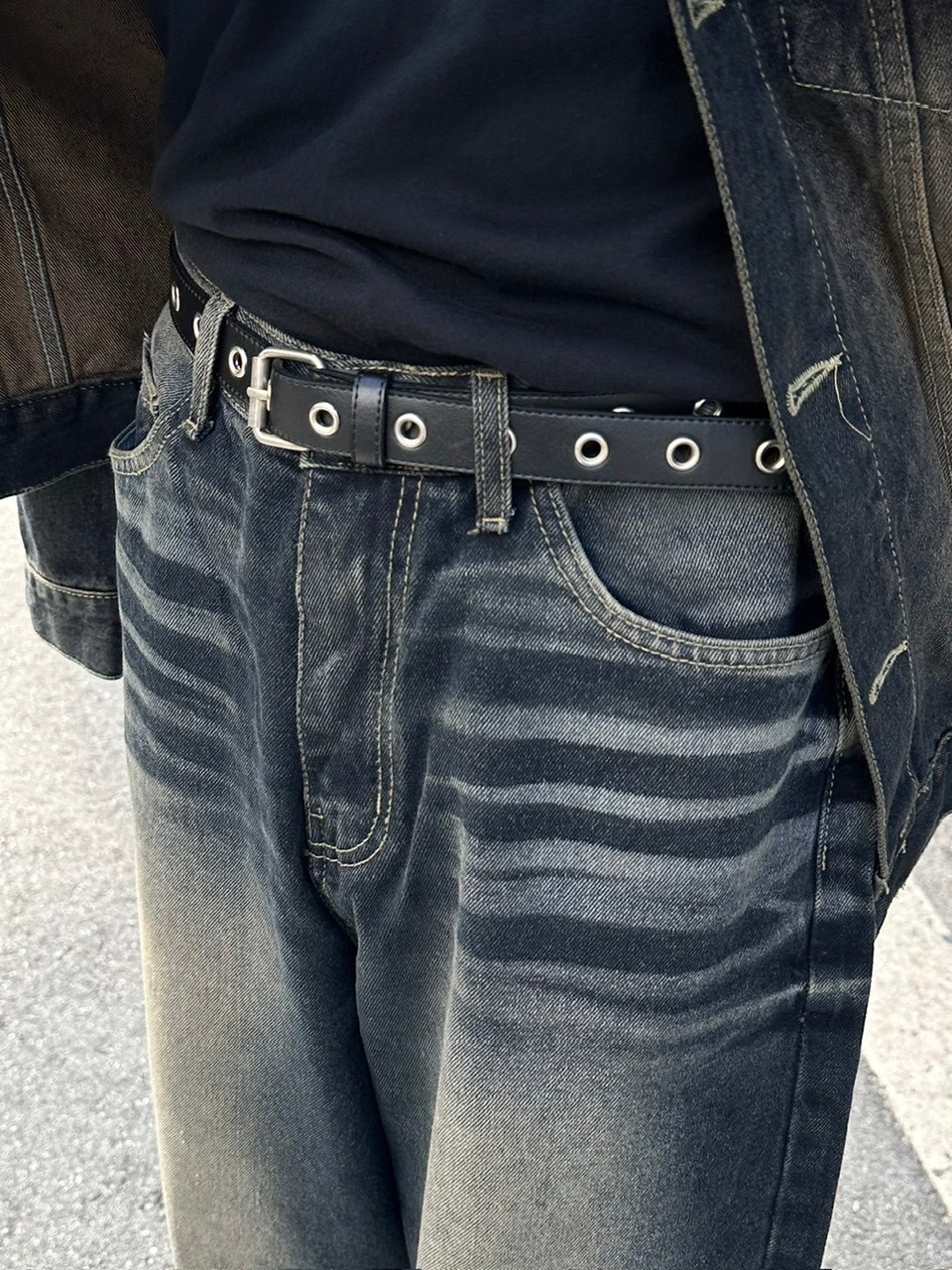 パンツ 5 years aged japan straight jeans 5 years aged japan straight jeans