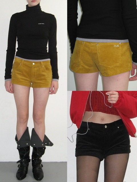 CRANK】CORDUROY MICRO SHORTS | OUR BRAND,CRANK | PRESSING