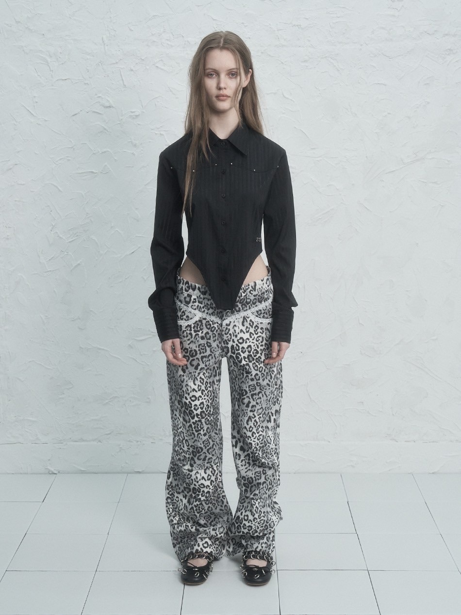 [SETUP-EXE] PYTHON LACE PANTS / 追跡付 SETUP‐EXE】LEOPARD LACE PANTS | OUR BRAND,SETUP-EXE