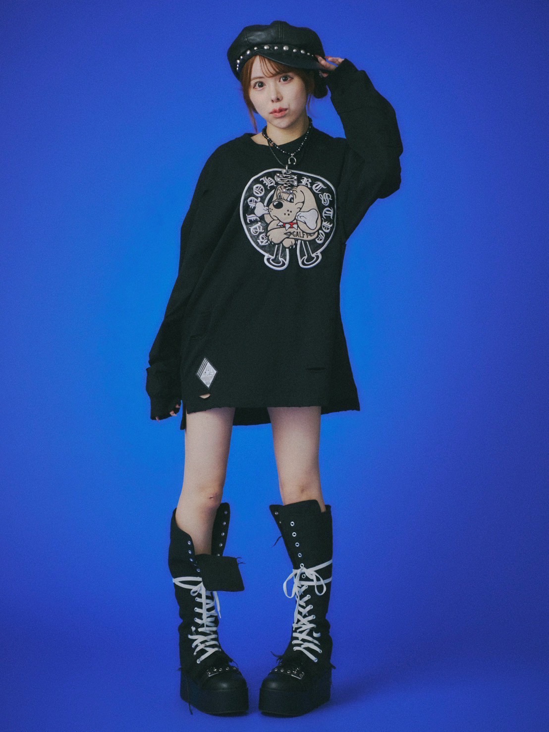 GALFY】百合の紋紋ボロンTee | OUR BRAND,GALFY | PRESSING WEB SHOP