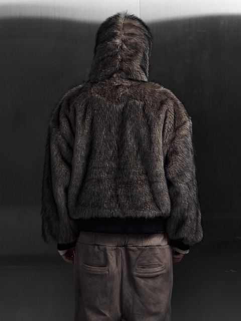 Rosen Kreuz】LAYERED REVERSIBLE FUR BLOUSON | OUR BRAND,Rosen