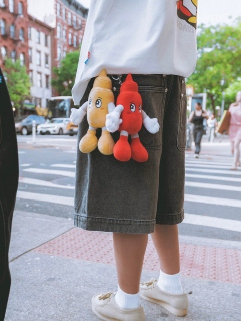 VANDY THE PINK】MUSTARD PLSUHY KEYCHAIN | OUR BRAND,VANDY THE PINK