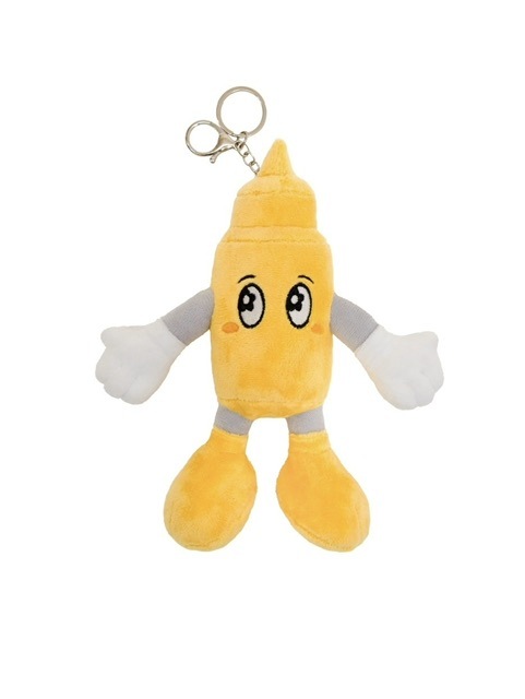 VANDY THE PINK】MUSTARD PLSUHY KEYCHAIN | OUR BRAND,VANDY THE PINK