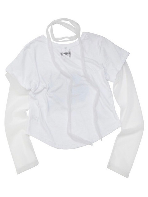 FLAREUP】Sheer Vanish Scarf Long Sleeve | OUR BRAND,FLAREUP