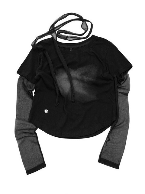 FLAREUP】Sheer Vanish Scarf Long Sleeve | OUR BRAND,FLAREUP