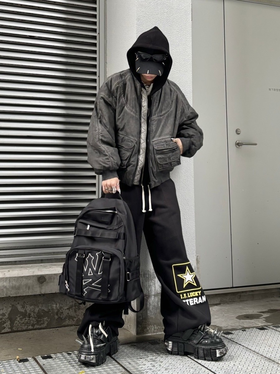 受注制【Never mind the XU】washed ma-1 | OUR BRAND,Never mind the