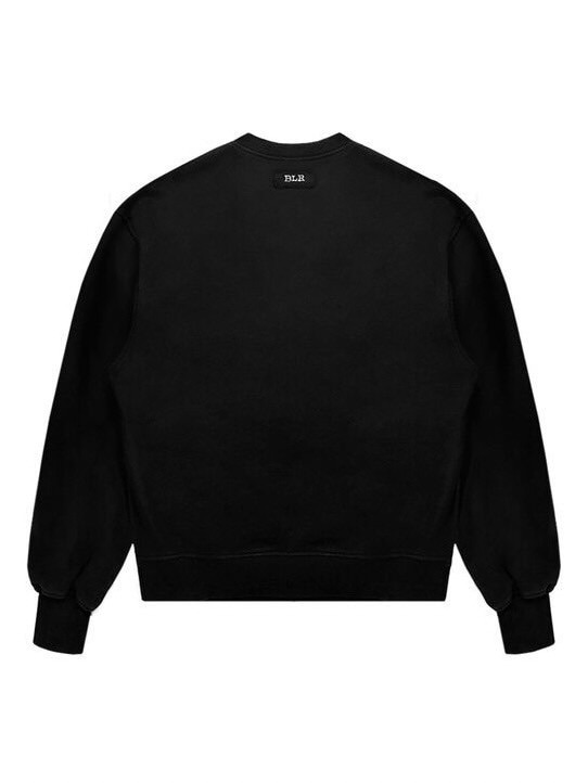 【BLUER】Over-fit Raw-cutted Line Sweatshirts BLR BLUER】OVER-FIT RAW-CUTTED LINE SWEATSHIRTS | OUR BRAND