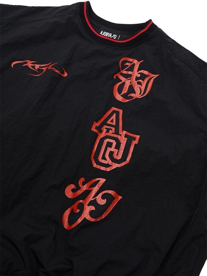 AJOBYAJO】Total Logo Nylon Sweatshirt | OUR BRAND,AJOBYAJO