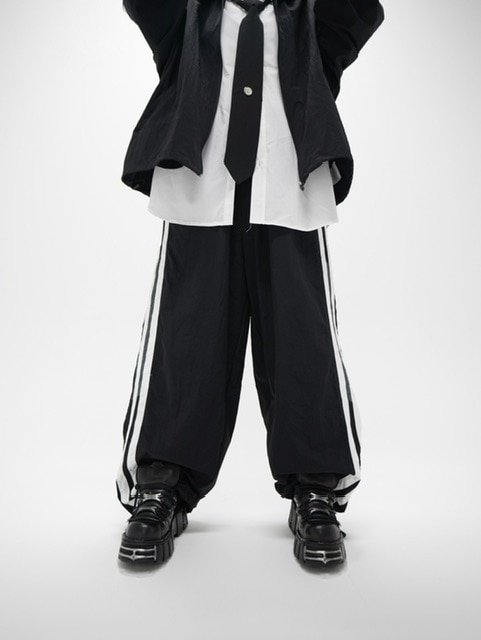 受注制【XU DOG】set up side line track pants