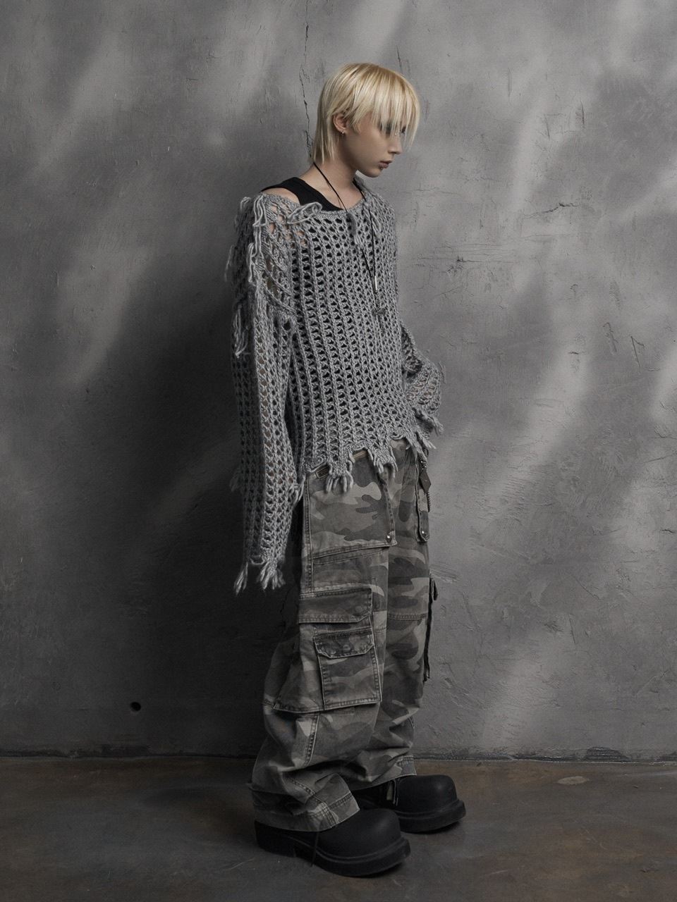 【Rosen Kreuz】crochet loose knit