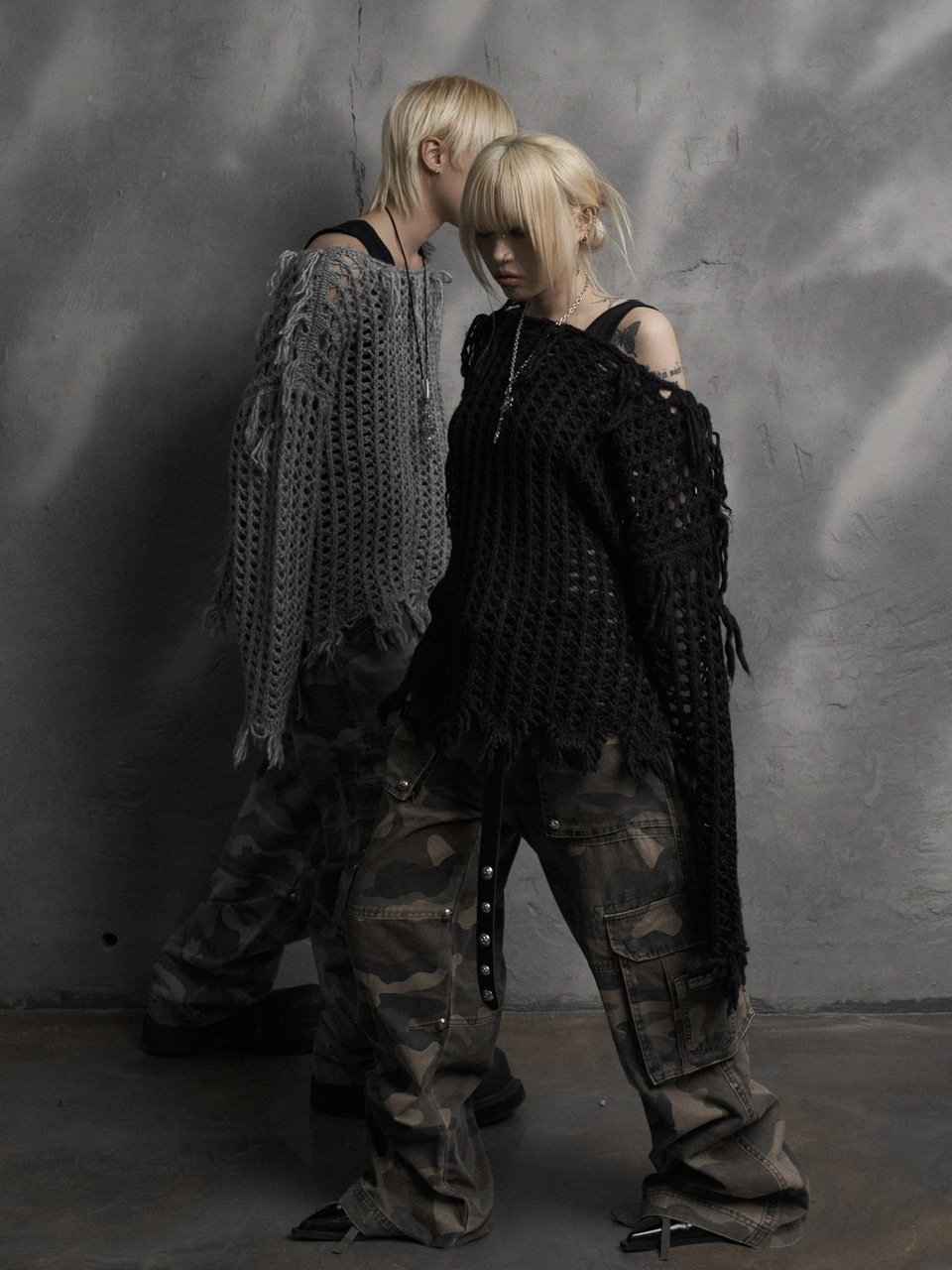 【Rosen Kreuz】crochet loose knit