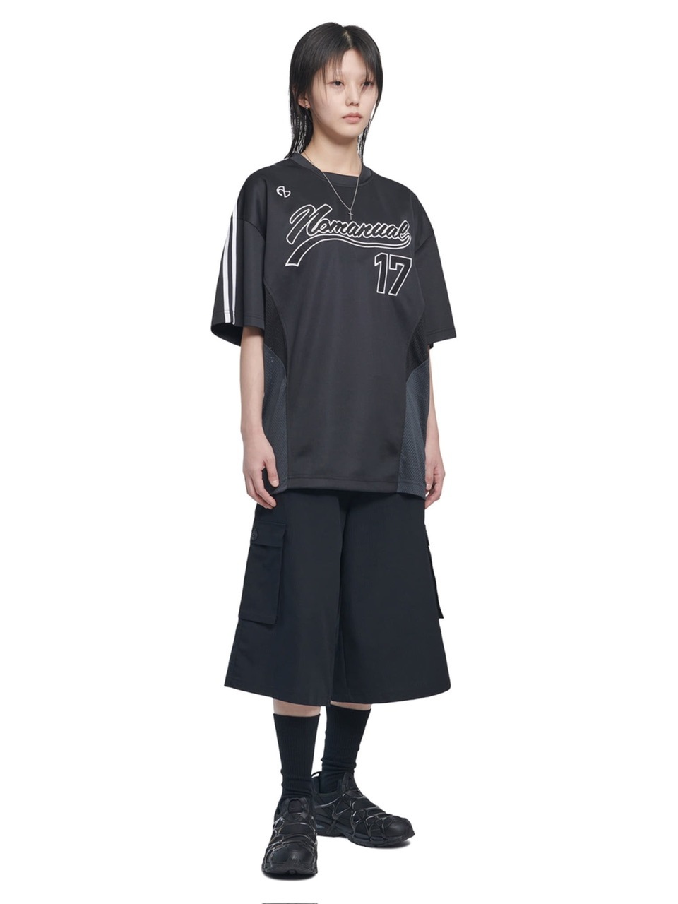 [NOMANUAL] SWEEP BASEBALL JERSEY ★大人気★ NOMANUAL】SWEEP BASEBALL JERSEY | OUR BRAND,NOMANUAL