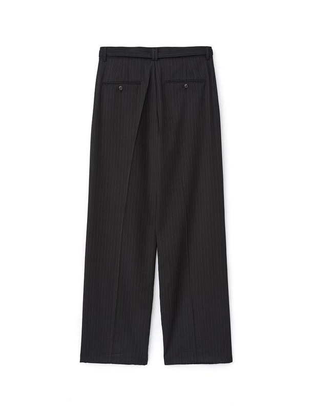 DNSR】Belted Stripe Slacks | OUR BRAND,DNSR | PRESSING WEB SHOP