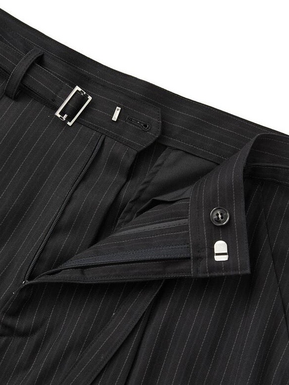 【DNSR】Belted Stripe Slacks