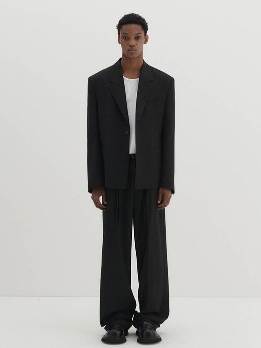 【DNSR】Belted Stripe Slacks