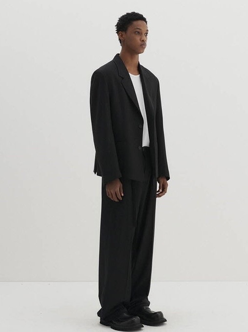 【DNSR】Belted Stripe Slacks