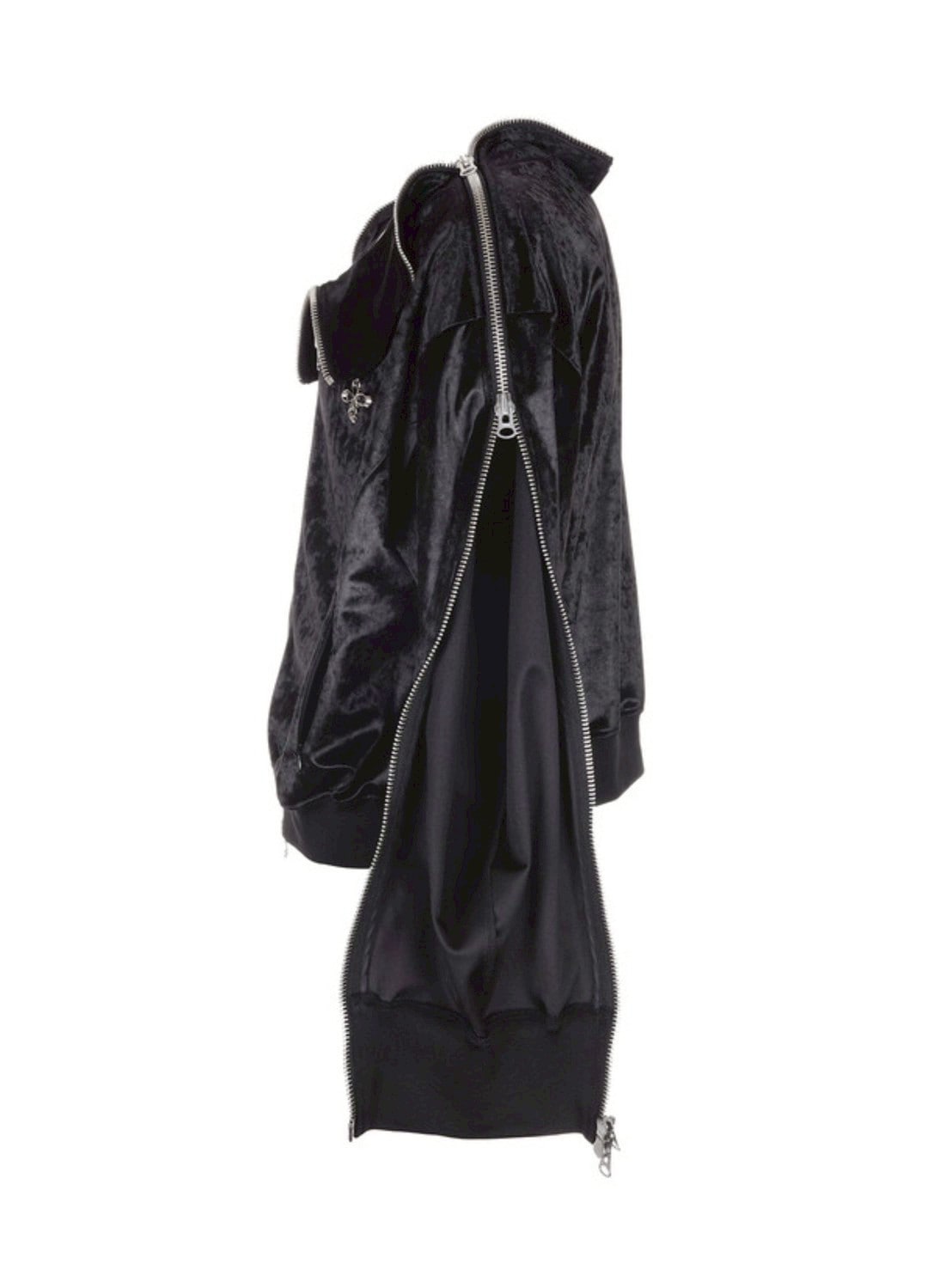 ★SURGERY★ SIDE ZIP VELVET CROP TRACK JACKET 6/16再入荷【SURGERY】side zip velvet track jacket | OUR