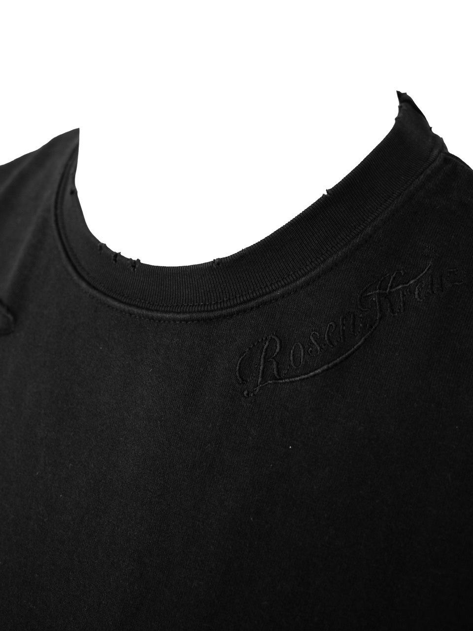 トップス Rosen Kreuz BOXY FIT LAYERED DAMAGE TEE Rosen Kreuz】BOXY FIT LAYERED DAMAGE TEE | OUR BRAND,Rosen