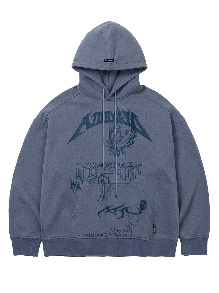 【AJO AJOBYAJO】23FW★ [PBA] AJOLICA Collage Sweatshirt AJOBYAJO】AJOLICA Collage Hoodie | OUR BRAND,AJOBYAJO