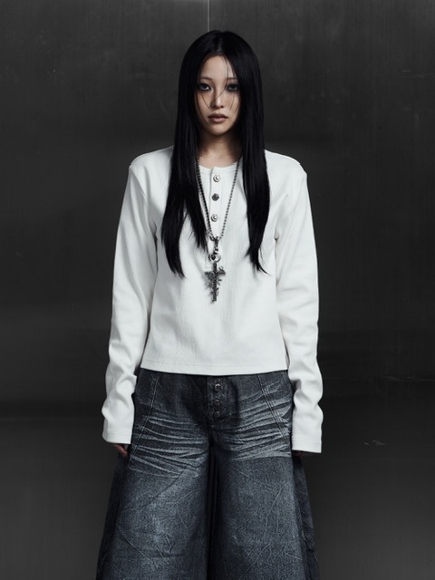 【Rosen Kreuz】ETERNAL ROSE CROSS NECKLACE