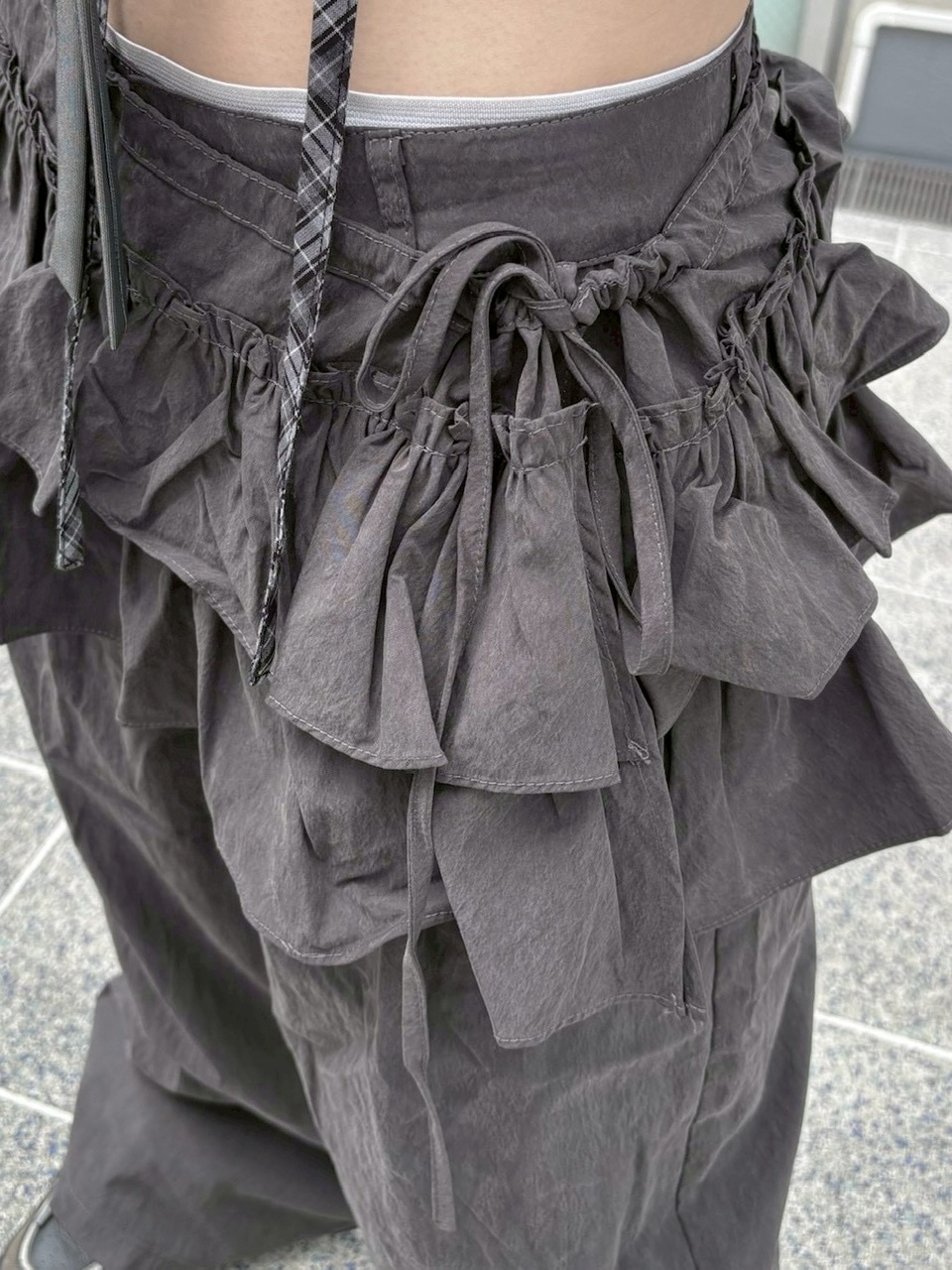 nmtc +】frill layered 2way pants / 【エヌエムティーシープラス