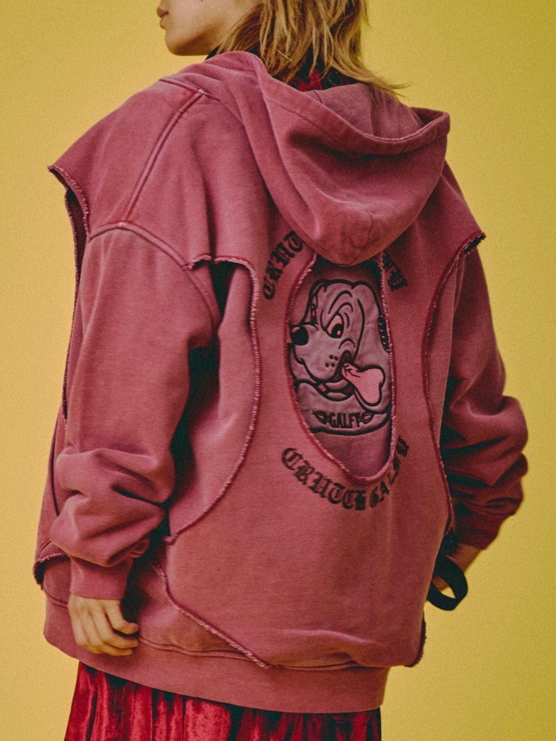 GALFY】穴の向こうにわんちゃんパーカー | OUR BRAND,GALFY | PRESSING